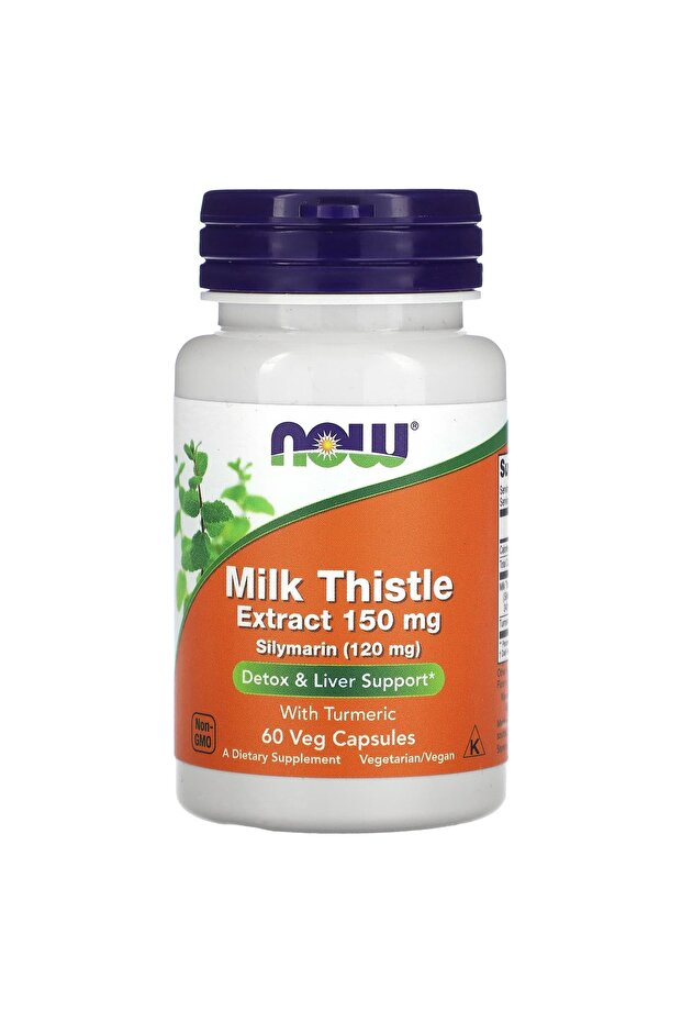 Milk Thistle Extract 150 mg 60 Veggie Capsules