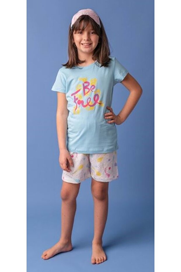 Girl's Pajama Set Blue