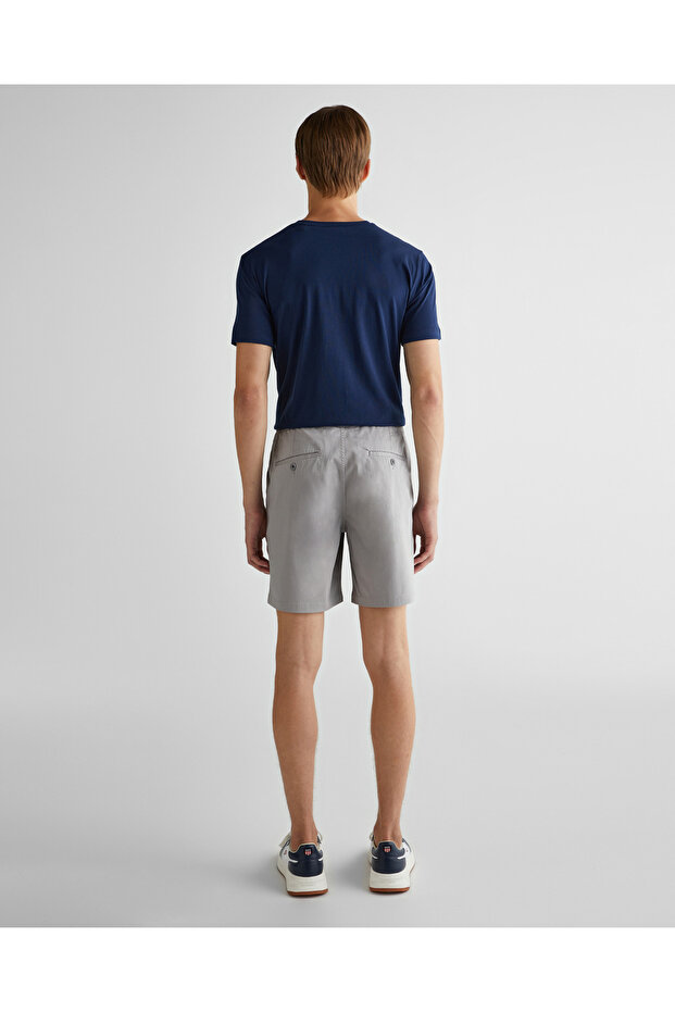 Erkek Gri Regular Fit Şort - 2