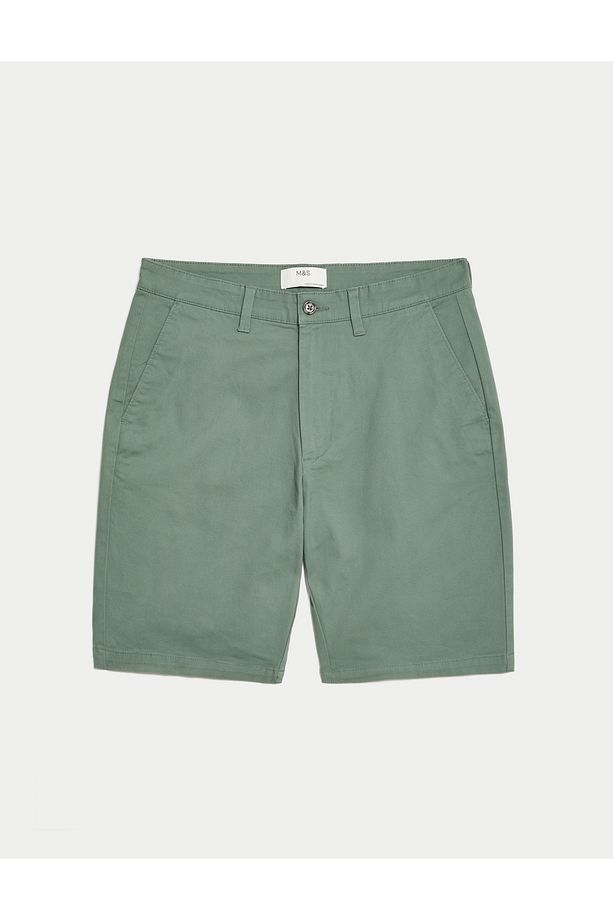 Regular Fit Chino Şort - 3