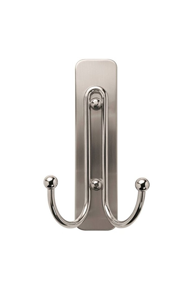 خطاف مزدوج كبير مطلي بالنيكل المصقول 1.8 كجم - 1