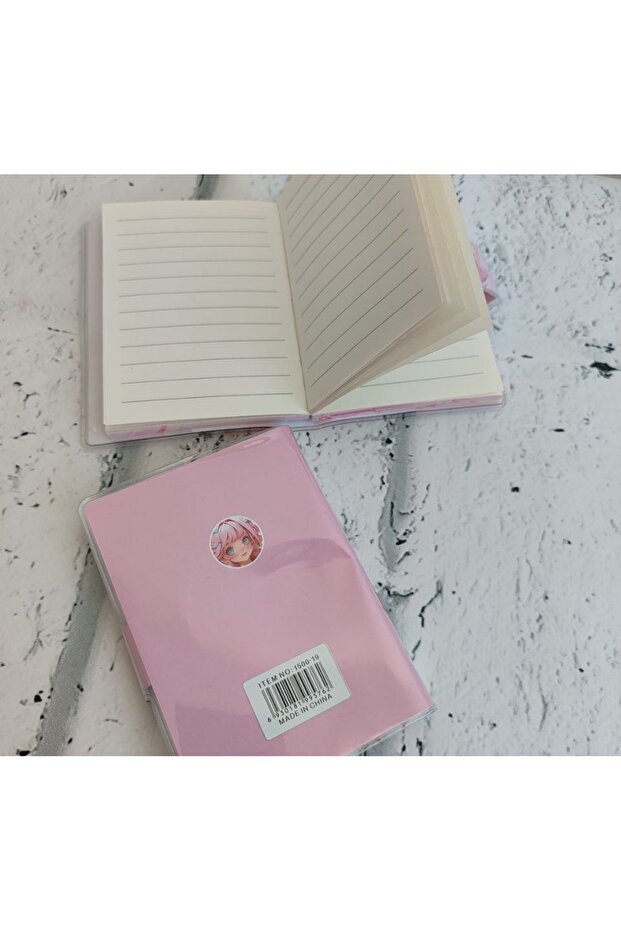 A6 Velcro Anime Concept Notebook Notepad Lined Notebook 80 Sheets 1Pcs - 3