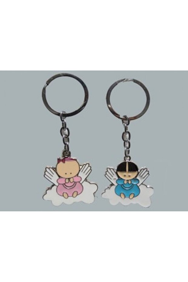 20 Pieces Keychain Angel Baby Pink Pk1-
