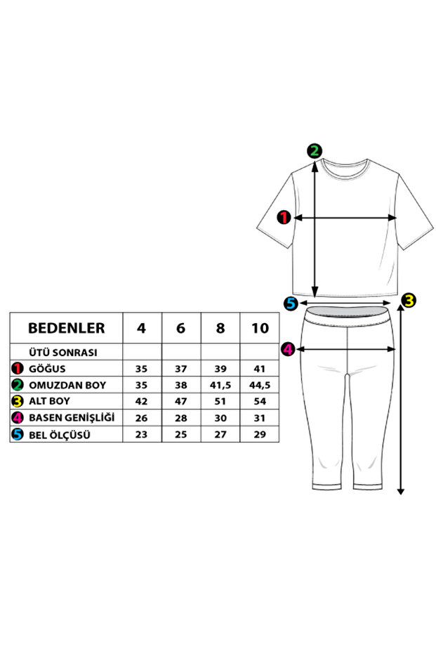 B Štampano Set za devojčice - 2