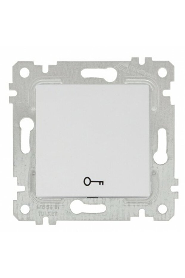 Rıta White Door Automatic Switch - Screw (MKZ)