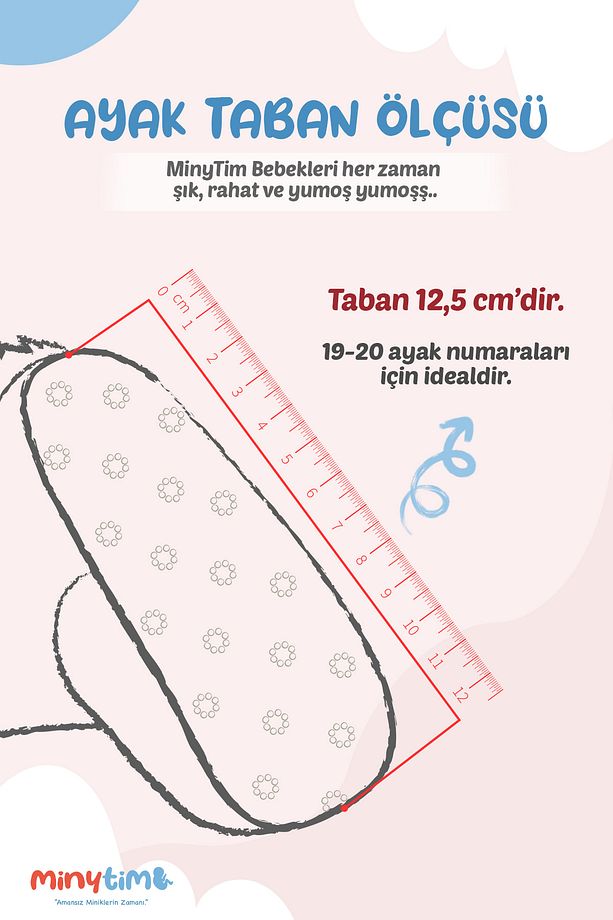 Bebek Panduf, İlk Adımım, Kaydırmaz Taban Polar Astarlı - 6