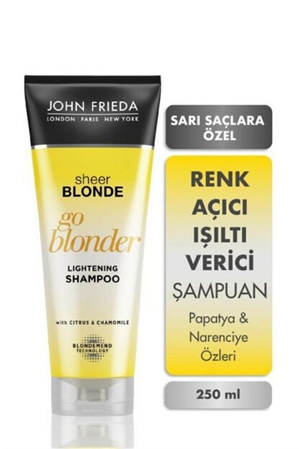 Sarı Saç Güneş Işıltısı Veren Şampuan 250 ml - 3