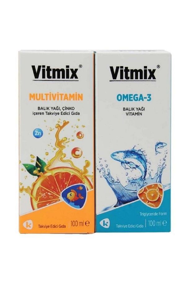 Omega 3 Şurup 100 ml + Multivitamin Şurup 100 ml - 1