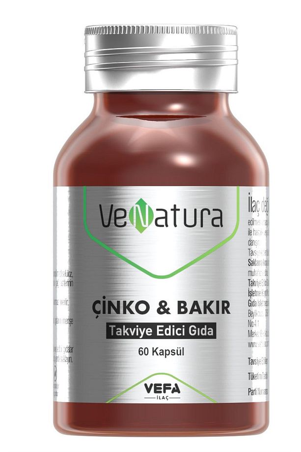 Çinko & Bakır 60 Kapsül - 1