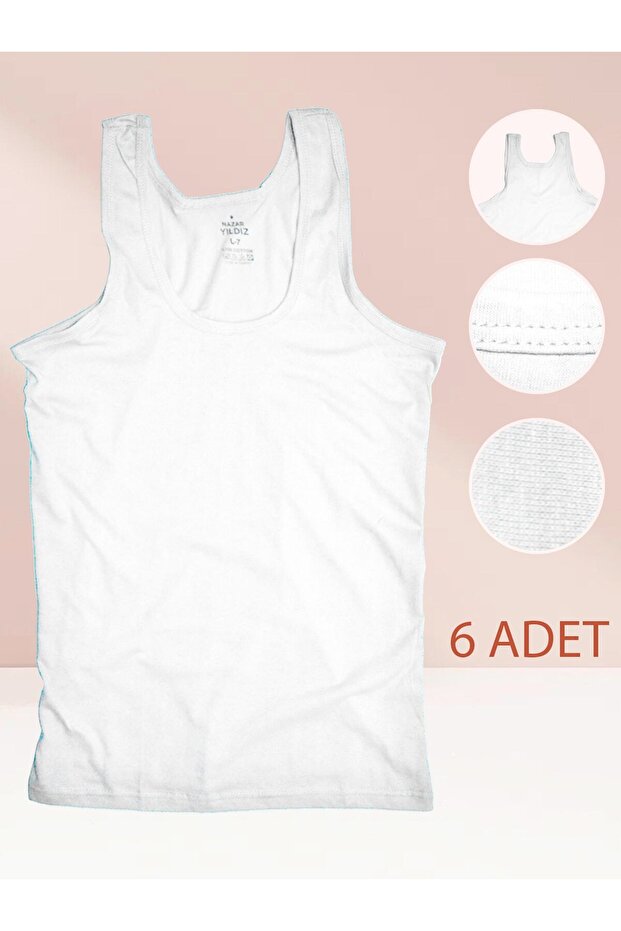 6 قطع قميص داخلي للرجال srn-001389 - 1