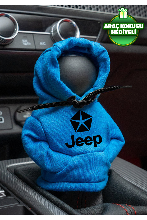 Hyundai Logo Blue Gear Shift Hoodie Car Gear Shift Outfit Shifter Fleece Auto Accessory Gear Shift Knob