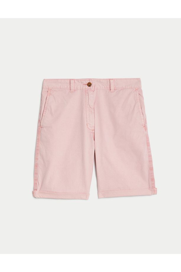 Regular Fit Chino Şort - 5