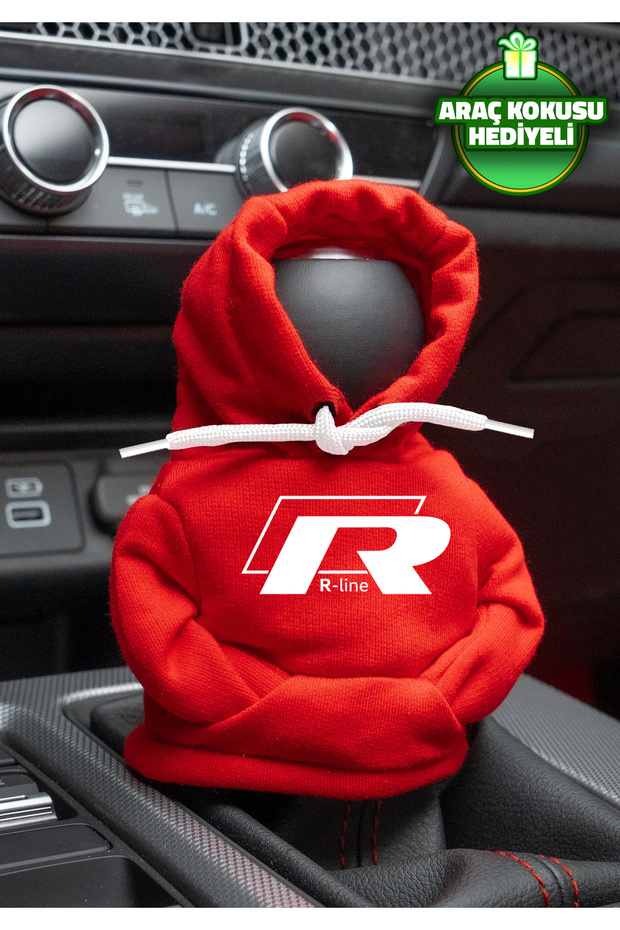 Volkswagen R-Line Red White Fleece - Car Gear Outfit Hoodie Auto Accessory
