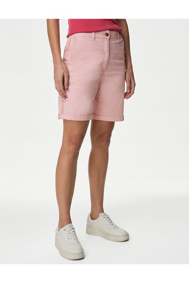Regular Fit Chino Şort - 4
