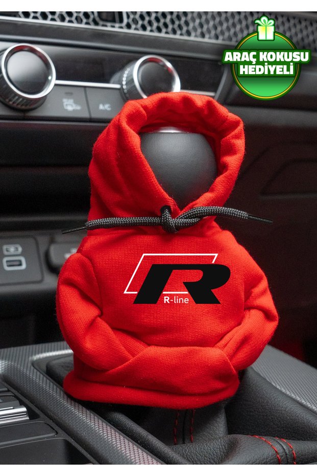 For Volkswagen Gti Red Gear Shift Hoodie Car Gear Shift Outfit Shifter Fleece Auto Accessory Gear Shift Knob