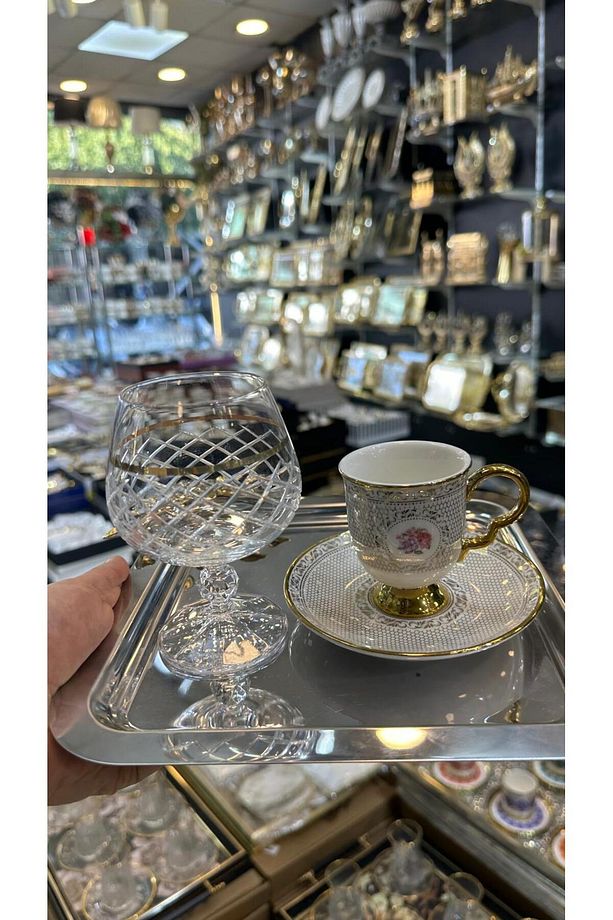 Kristal Kahve Yanı Su Bardağı - 5