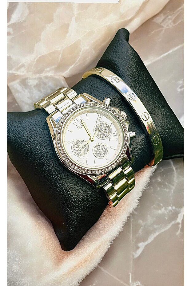 Bileklik + Kadın kol saati - 3