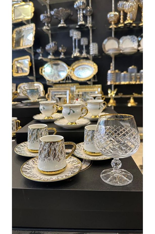 Kristal Kahve Yanı Su Bardağı - 4