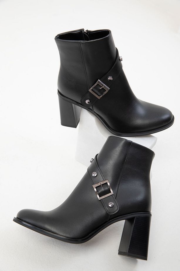 Siyah Kadın Bot & Bootie 19974 - 2