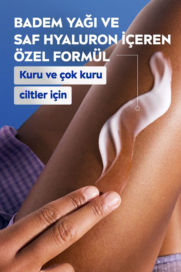 Besleyici Vücut Sütü 400ml, Kuru Ve Çok Kuru Ciltler, 72 Saat Nemlendirici, Badem Yağı - 4