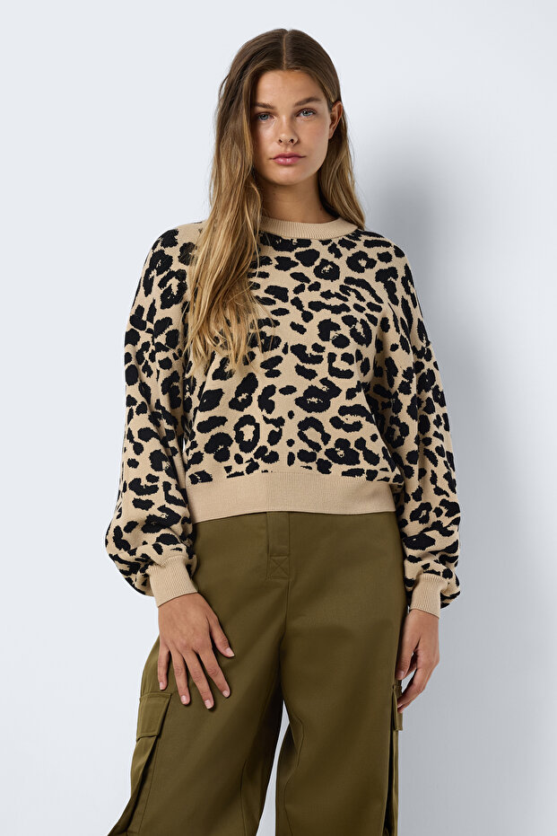 LDS - STRICKPULLOVER Sweatshirt Größe M - 1