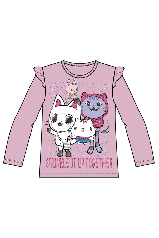 Female Style Print + Glitter Combed Cotton 180Gsm