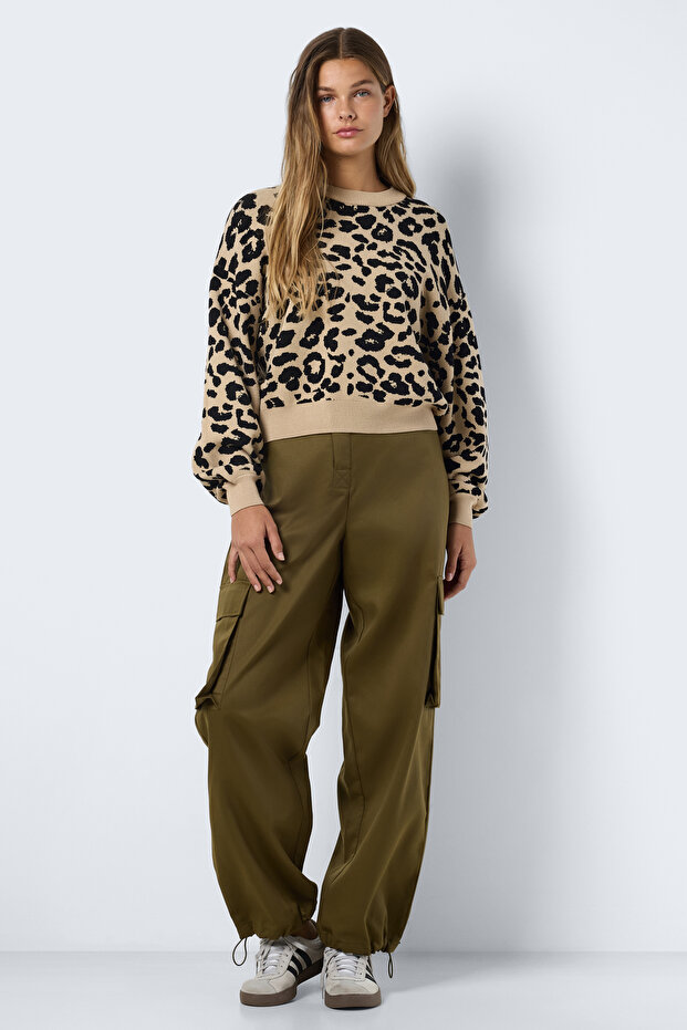 LDS - STRICKPULLOVER Sweatshirt Größe M - 5