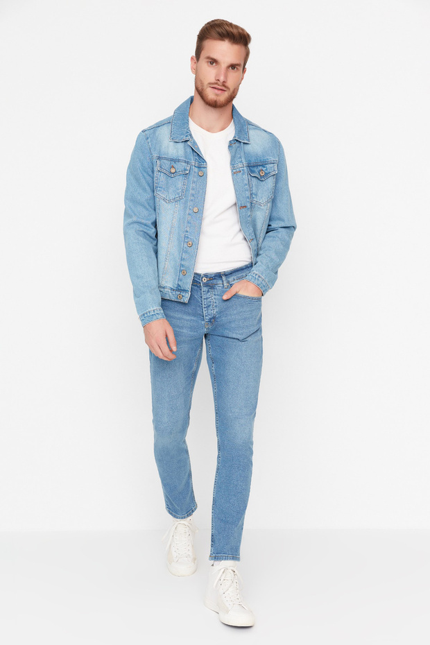 Mavi Esnek Kumaş Slim Fit Dar Kesim Jeans Kot Pantolon TMNAW23JE00054 - 4