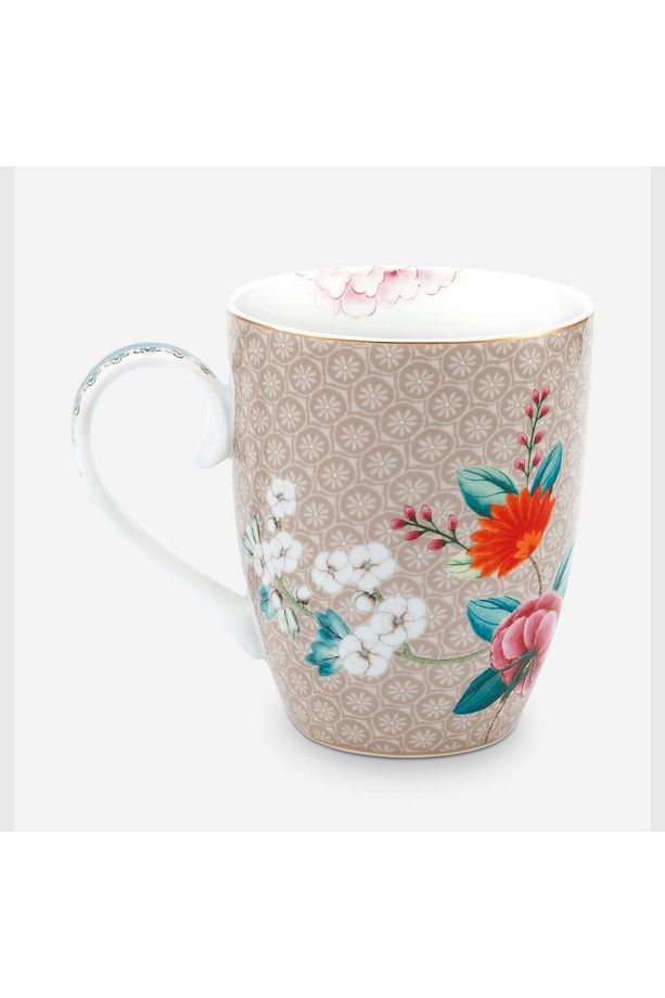 Blushing Birds Haki Porselen Kupa 350 ml - 2