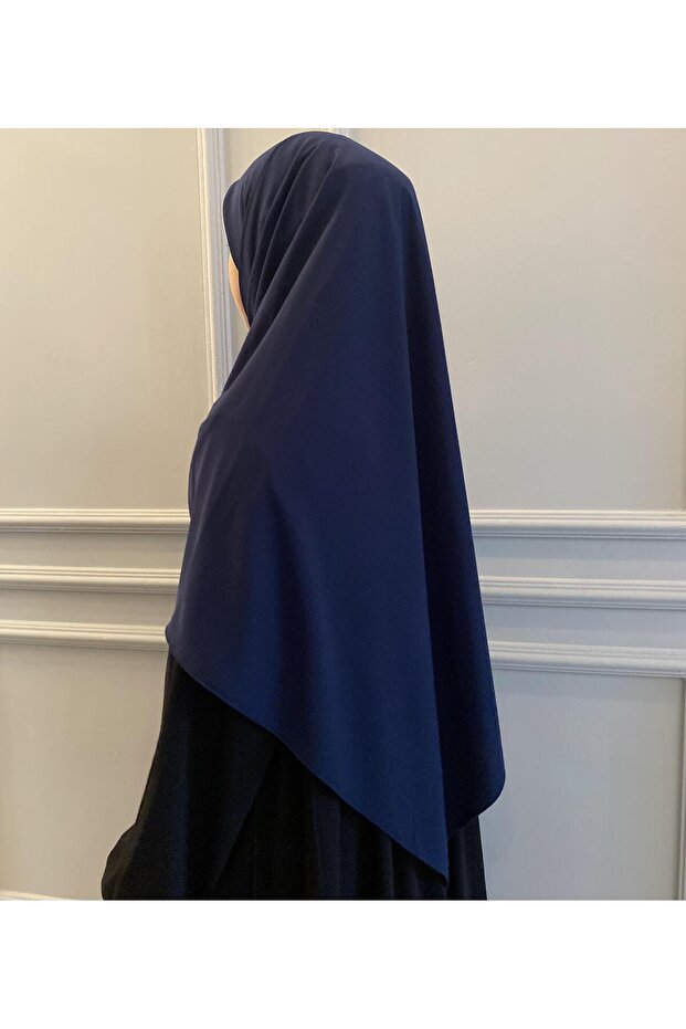 M. İpeği Eşarp - Lacivert - 1