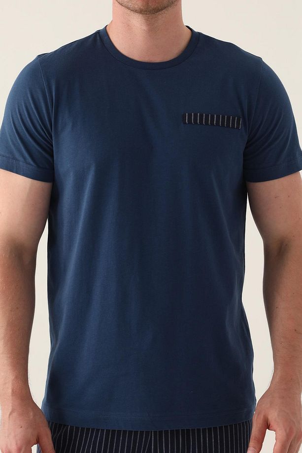 3'lü Yazlık Erkek Pijama Takımı, %100 Pamuk - 3