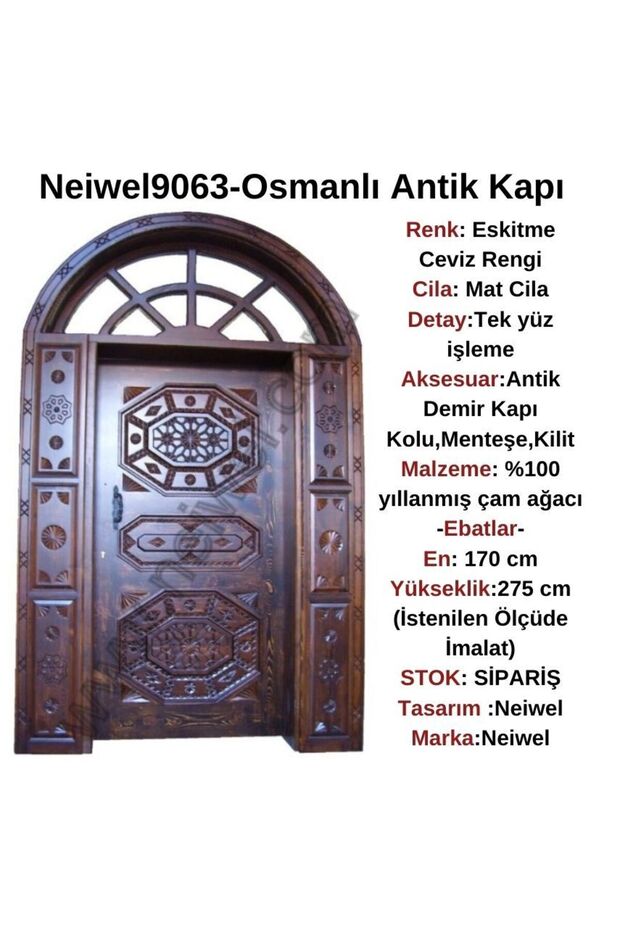 Osmanlı Antik Kapı - 3