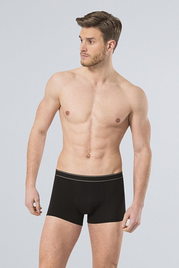 165 Black Men's Lycra Boxers