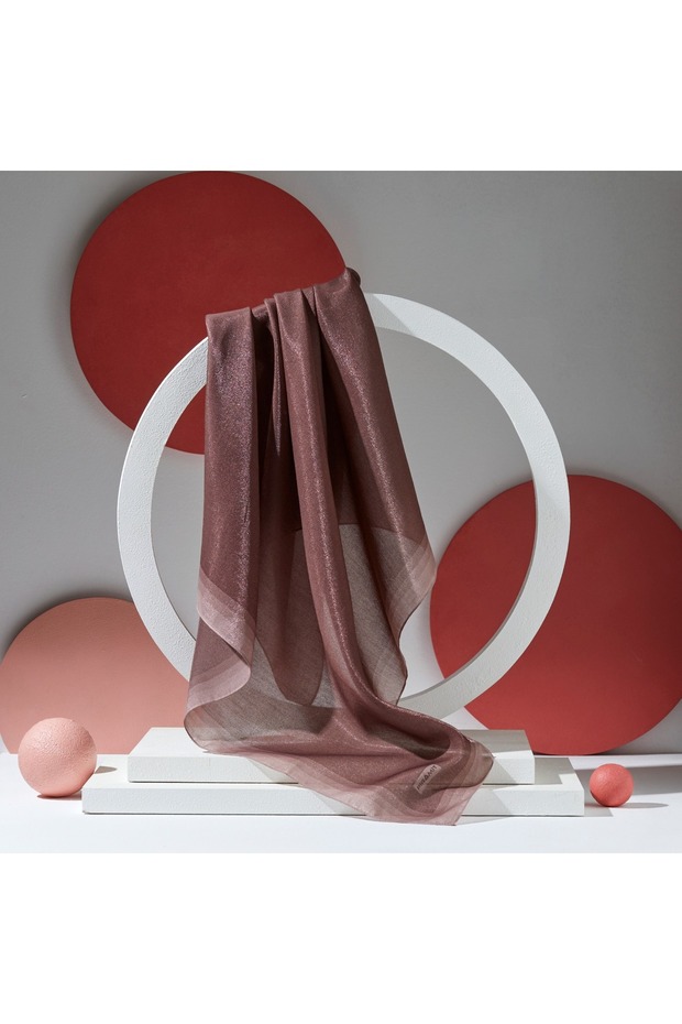 Kehribar Simli Eşarp - 1