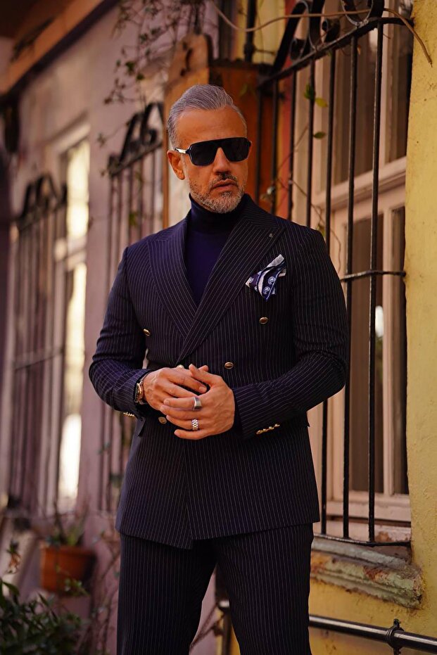 KRUVAZE TAKIM ELBISE - 1