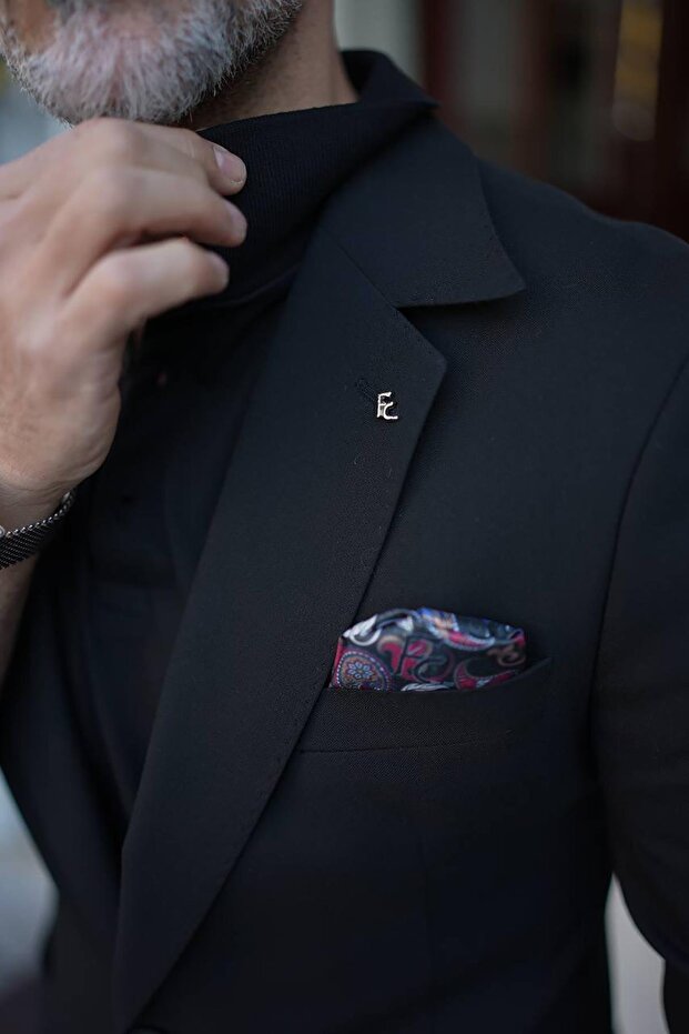 İSPANYOL YAKA TORBA CEP TAKIM ELBİSE - 5