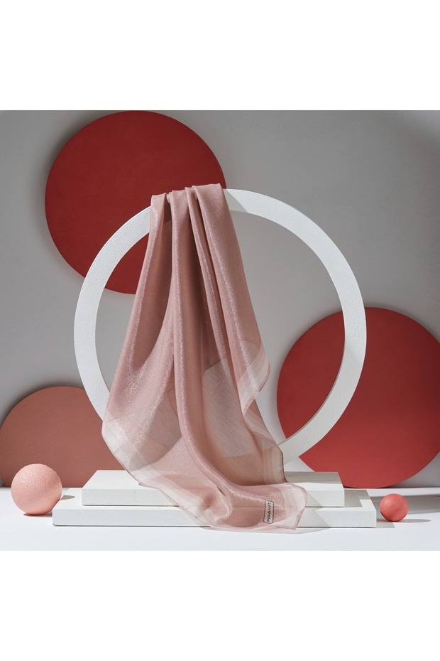 Kehribar Simli Eşarp - 1