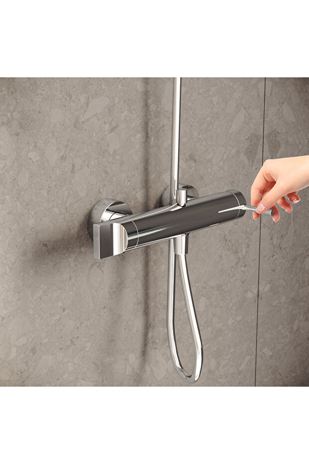 Origin A42619 Banyo Bataryası, Krom - 3