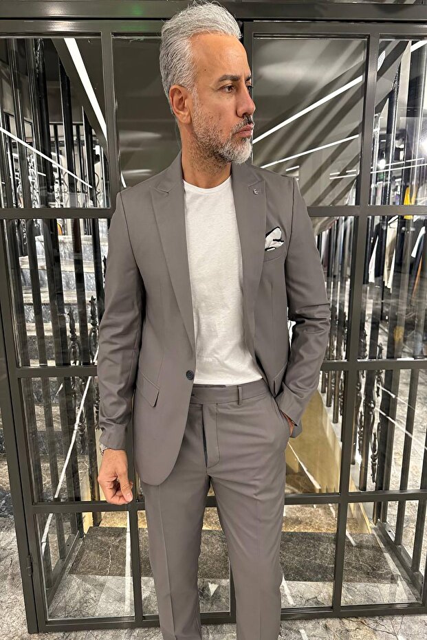 KRUVAZE TAKIM ELBISE - 1