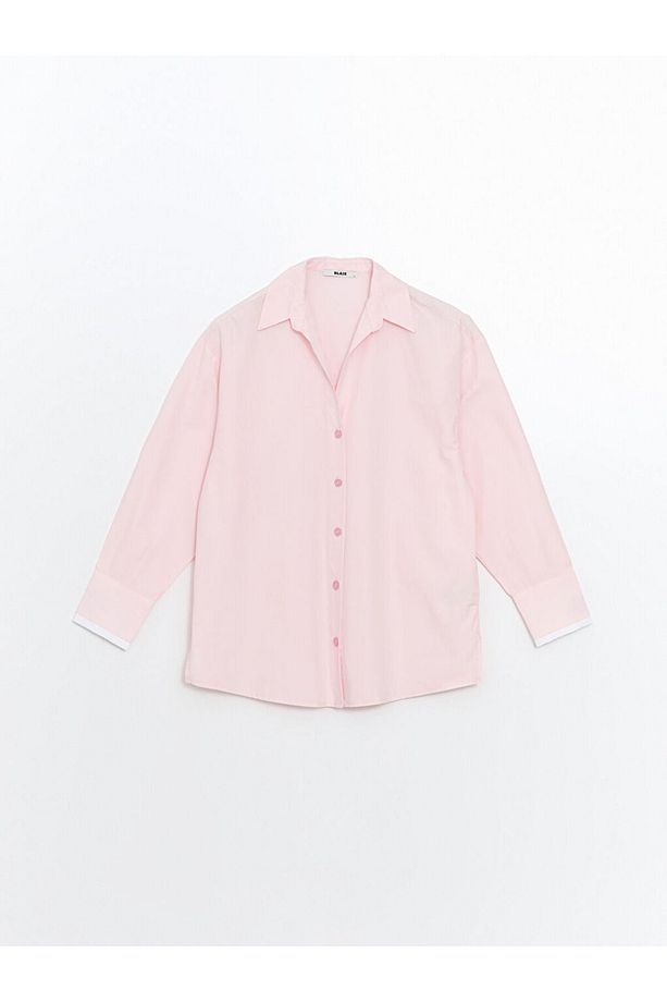 LCW Oversize Poplin Kadın Gömlek - 5