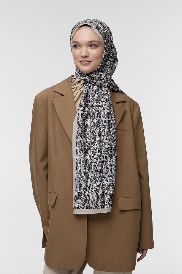 Daily Print Şal Dapper Desenli - 3