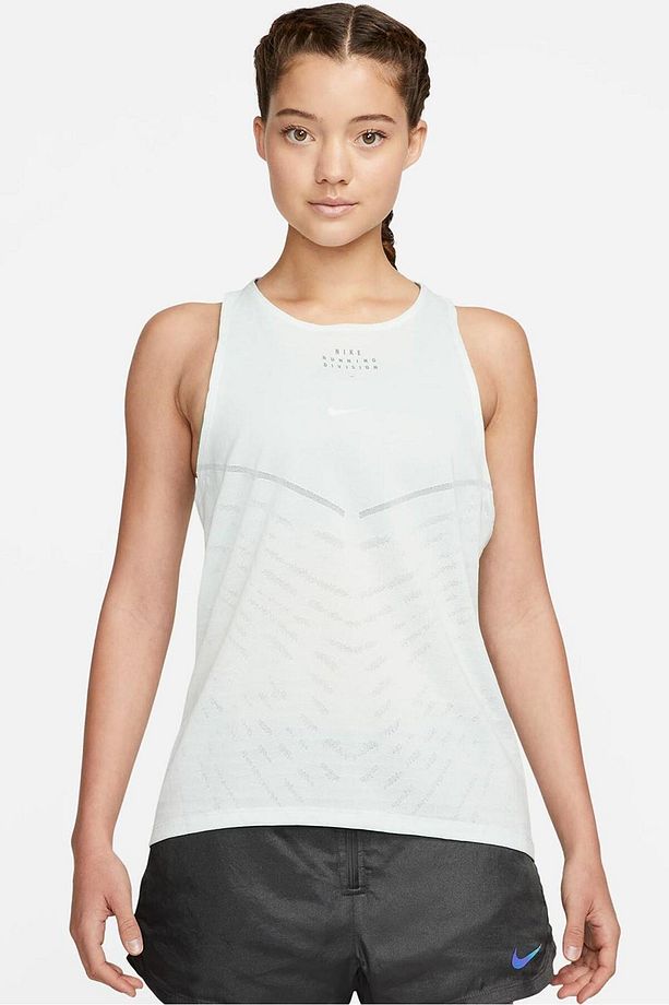 Dri Fit Adv Run Division Running Reflector Tank Reflektörlü Kadın Atlet Su Yeşili - 1