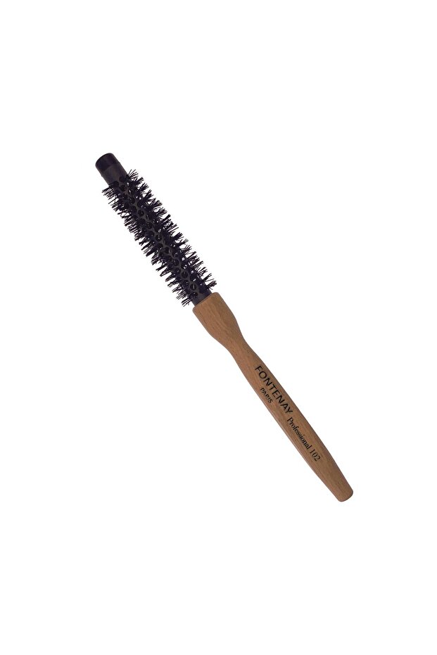 Wooden Handle Ceramic Thermal Blow Dry Brush No:102
