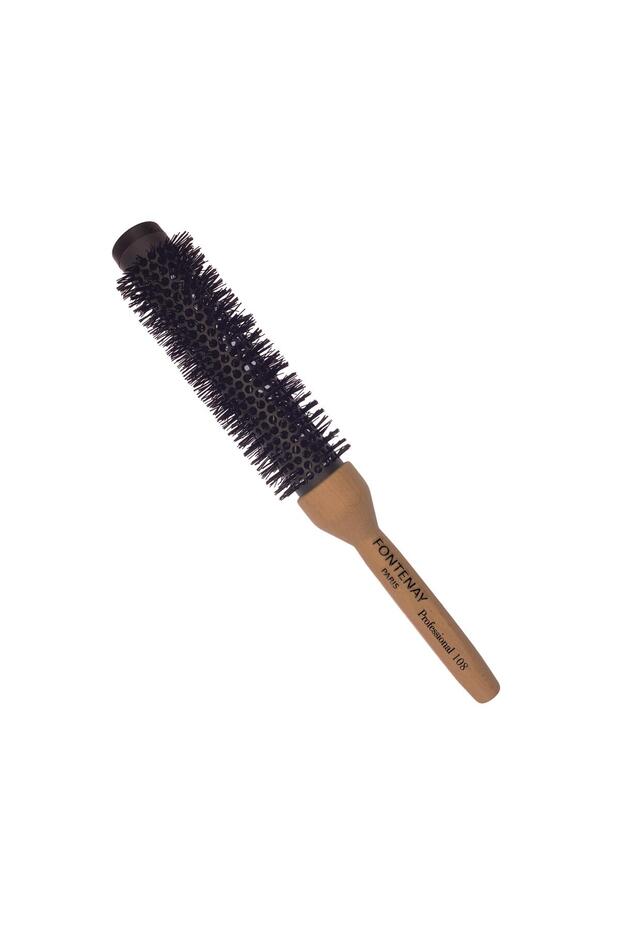 Wooden Handle Ceramic Thermal Blow Dry Brush No:108