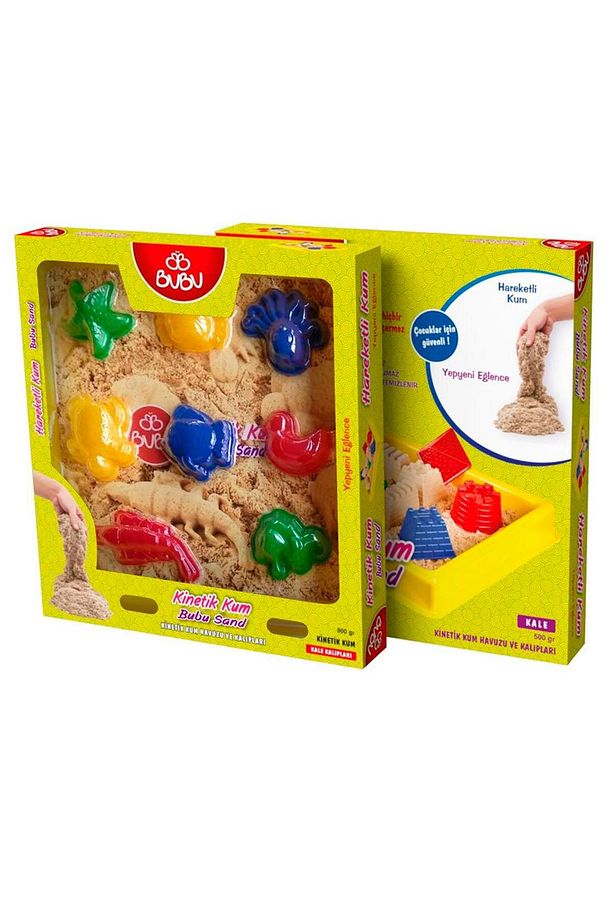 Bu-bu 500 gr Tarihi Yapı Kinetik Kum Havuz Ve Kalıpları Ku0045 - 1