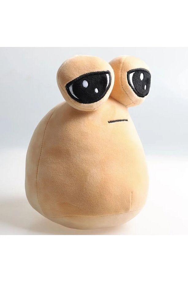 Pou Peluş Uzaylı Periferik Oyuncak Süper Yumuşak Hediyelik - 1
