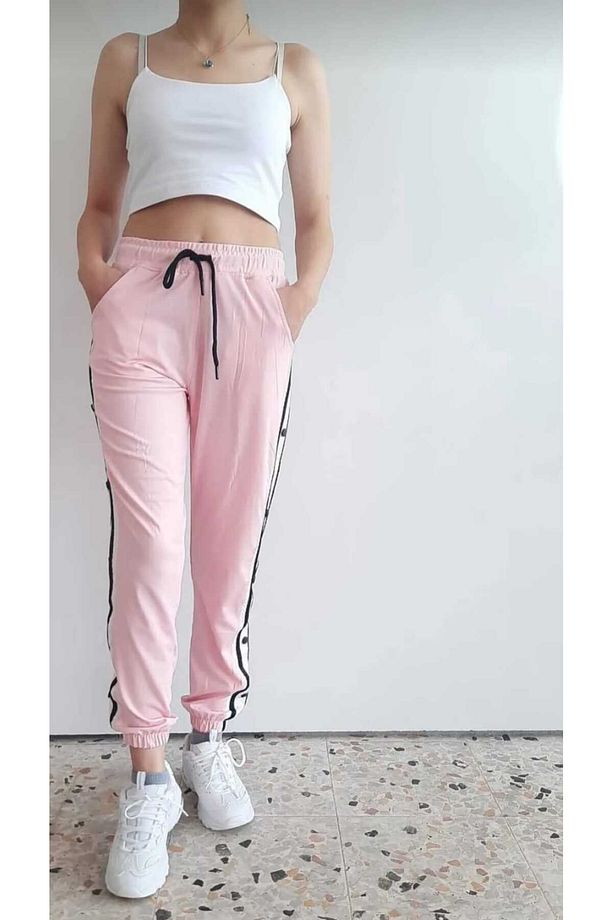 Jogger Şeritli Eşofman Altı - 1
