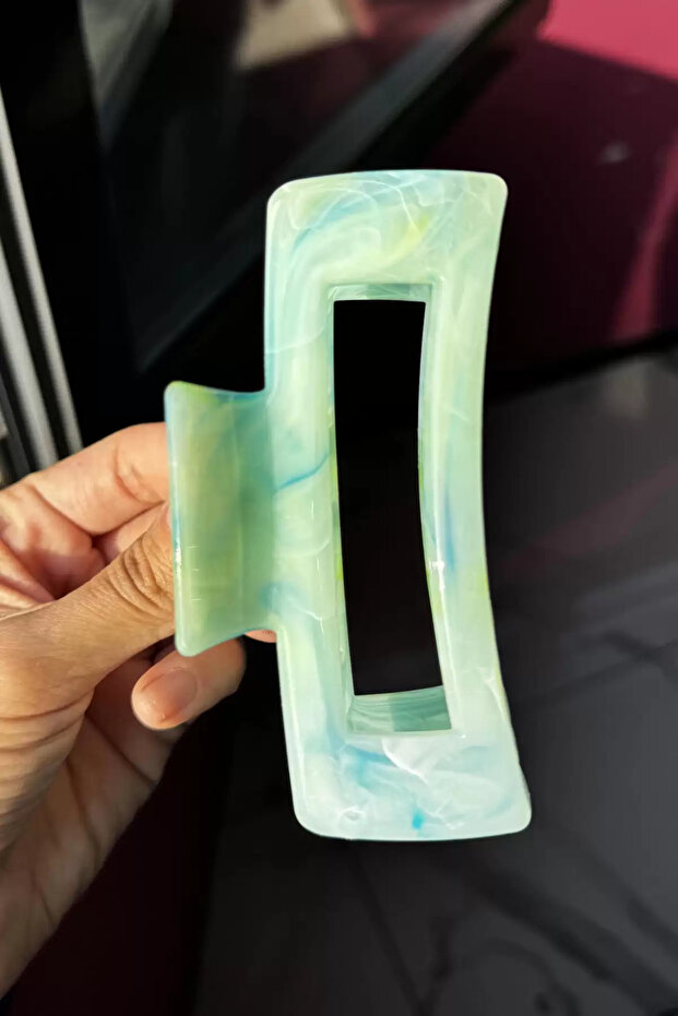 مشبك مزلاج على شكل عظمة من الرخام - 2