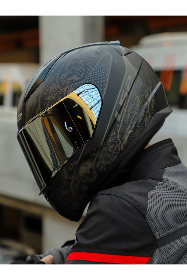 RAPID 2 CRYPT MAT SİYAH KASK - 5