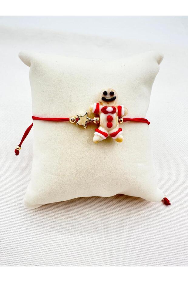 New Year's Theme9 Red Rope Glass Murano Bracelet